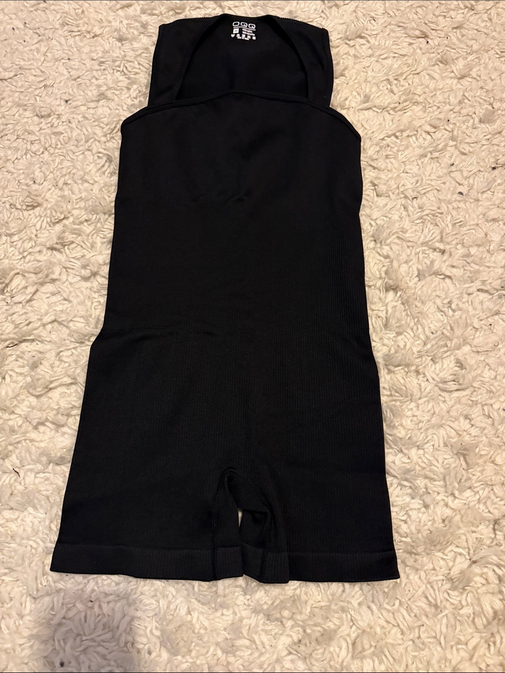 Ribbed Seamless Short Romper